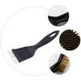 thumbnail image 3 of unbranded 3Ud Grill Brush with Scraper and Copper Wire for Bbq Cleaning Black with Hanging Hole, 3 of 8
