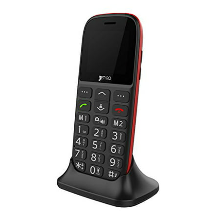 Jethro [SC318] 3G Unlocked Senior & Kids Cell Phone, FCC/IC Certified, SOS Emergency Button, 1.77