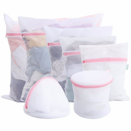 Lifewit Mesh Laundry Bag Durable Delicates Wash Bag Travel Laundry Bag 7 (Best Travel Wash Bag)