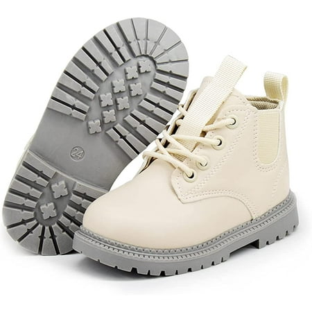 Toddler Boys Girls Hiking Boots Waterproof Non Slip Warm Winter Ankle Oxford Shoes Kids Rain Snow Boots(Toddler/Littler Kid)