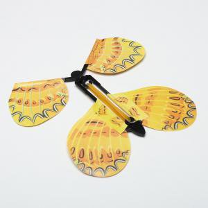 Fancyleo 5 Pcs Magic Butterfly Flying In The Book Fairy Rubber Band Powered Wind Up Butterfly Toy Great Surprise For Wedding And Birthday Gifts