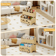 thumbnail image 7 of HAIDAIYA Wood Kids Bookshelf, Montessori Book Shelves 2-Tier, Suitable Kids Rooms, Nursery & Playroom, Kid Bookshelfs and Toy Storage, Toddler Book Rack, Nursery Wood Organizer, 7 of 7