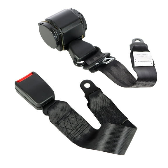 Genrics Universal 3 Point Retractable Seat Belts for Jeep CJ YJ Wrangler 1982-1995