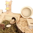 thumbnail image 4 of SOPOTUTU Para Hamster De Madera Silenciosa Color Para Ejercicio De Pequeñas Mascotas, 4 of 8