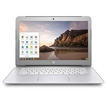 HP Chromebook F7W49UA#ABA Intel Celeron 2955U X2 1.4GHz 4GB 16GB SSD 14", White (Refurbished)