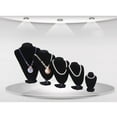 thumbnail image 4 of Elegant Black Necklace Bust Stand, Jewelry Display Model for Home Dresser Shelves and Business Showroom Fair, Multi-size, 4 of 4