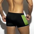 thumbnail image 4 of Lefu Men Swim Trunks Boxer Briefs Board Surf Beach Shorts With Cup Swimwear Summer, 4 of 10