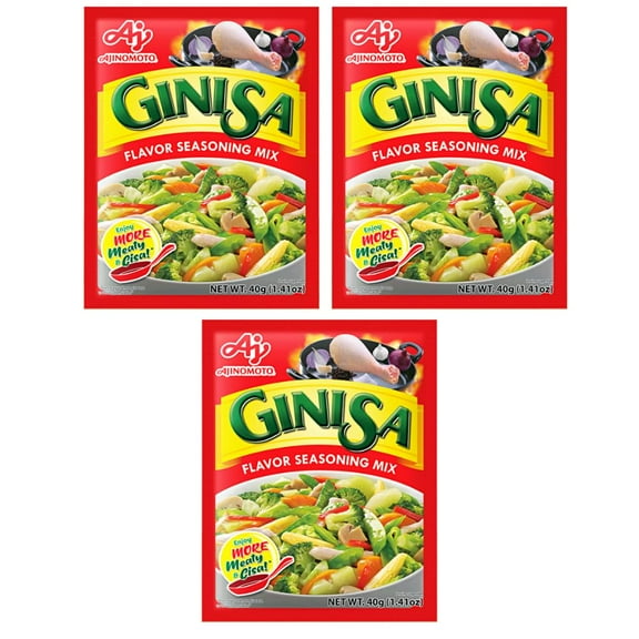 Ginisa Ajinomoto Flavor Seasoning Mix 40g Pack of 3