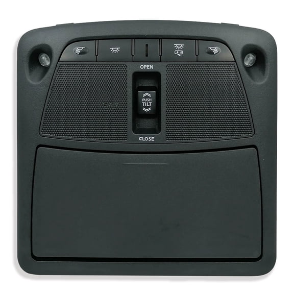 Overhead Consoles Map Reading Light Lamp, For Nissan Altima 2013-2018, OE:264303TA3A, Overhead Consoles With Dome Light Assembly, Interior Cab Lights Storage Assembly-Black-With Light