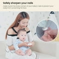 thumbnail image 3 of Carevas 3 Grinding Heads Set Electric Nail Sharpener for Babies and Nail, 3 of 7