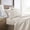 Floral Stone, variant on Ultra Soft and Breathable - Bed Sheets Set - Patterned Modern Circles Green Mist Twin Size Bedding by Comfort Canopy