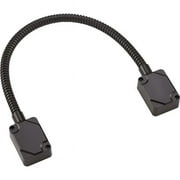 Locknetics DCHD1610B 16 in. Heavy Duty Door Cord with Aluminum Boxes Stainless Steel Cable