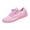 Pink, variant on EKVAHL Women's Orthopedic Barefoot Sneakers, Breathable Mesh Lace Up Trainers, Arch Support Zero Drop Wide Width Hiking Daily Walking Tennis Shoes Green