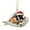 Style2, variant on Christmas Tree Decoration Shatterproof Acrylic Angel Dog Ornament For Vehicle Interiors Festival Tree Display