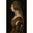 thumbnail image 3 of Ambrogio de Predis 13x18 Black Modern Framed Museum Art Print Titled - Bianca Maria Sforza, 3 of 5