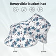 thumbnail image 6 of Balery Lilies Flowers Sun Hats for Men Women Bucket Hat UPF 50+ Buckey Hat Boonie Hat Foldable UV Protection Hiking Beach Fishing Summer, 6 of 9