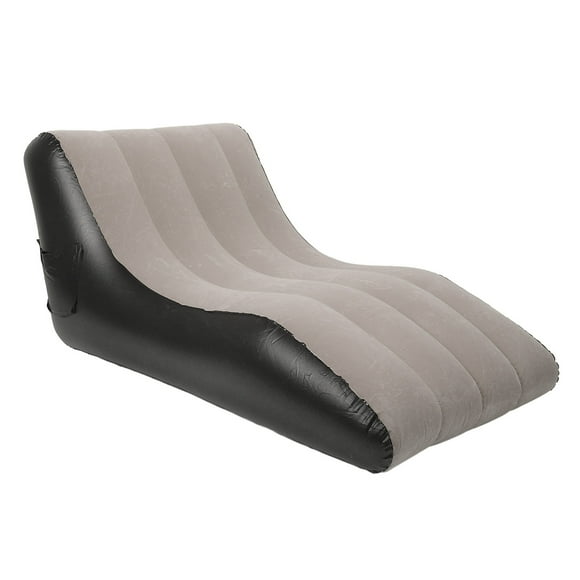Inflatable Sofa, Comfortable Ergonomic Inflatable Couch Air Sofa Bed Lazy Lounger Chair, Portable Leisure Lounger for Living Rooms, Balconies, Camping, Beaches