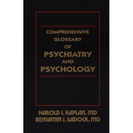 Pre-Owned Comprehensive Glossary of Psychiatry and Psychology (Paperback) 068304527X 9780683045277