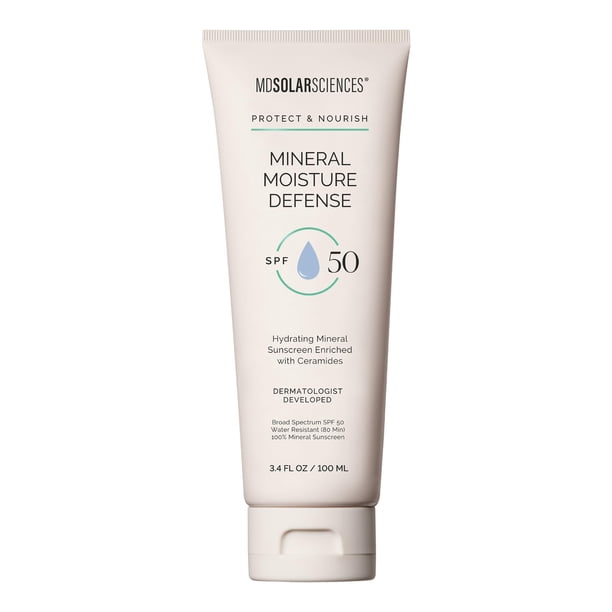 Protector solar MDSolarSciences Mineral Moisture Defense SPF 50 100 ml