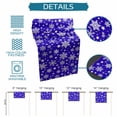 thumbnail image 7 of Table Runners 72 Inches Long Dress Scarves, Christmas Snowflakes Farmhouse Kitchen/Dining Table Runner, Coffee Tablerunners, Xmas Winter Watercolor Blue 13x72 Inch, 7 of 7