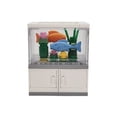 thumbnail image 1 of Diy Aquarium Accessories Building Blocks Living Room Decoration Fish Tank Educational Compatible Assemble Model Bricks Toys, 1 of 3