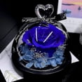 thumbnail image 3 of Preserved Flower Rose In Glass Dome With Lights Eternal Rose Gift For Valentine"s Day Christmas, 3 of 5