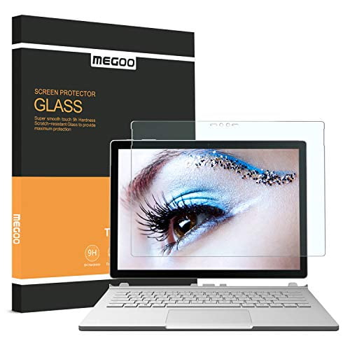 Microsoft Surface Book 13.5 Screen Protector Tempered Glass Ultra Clear HD New 