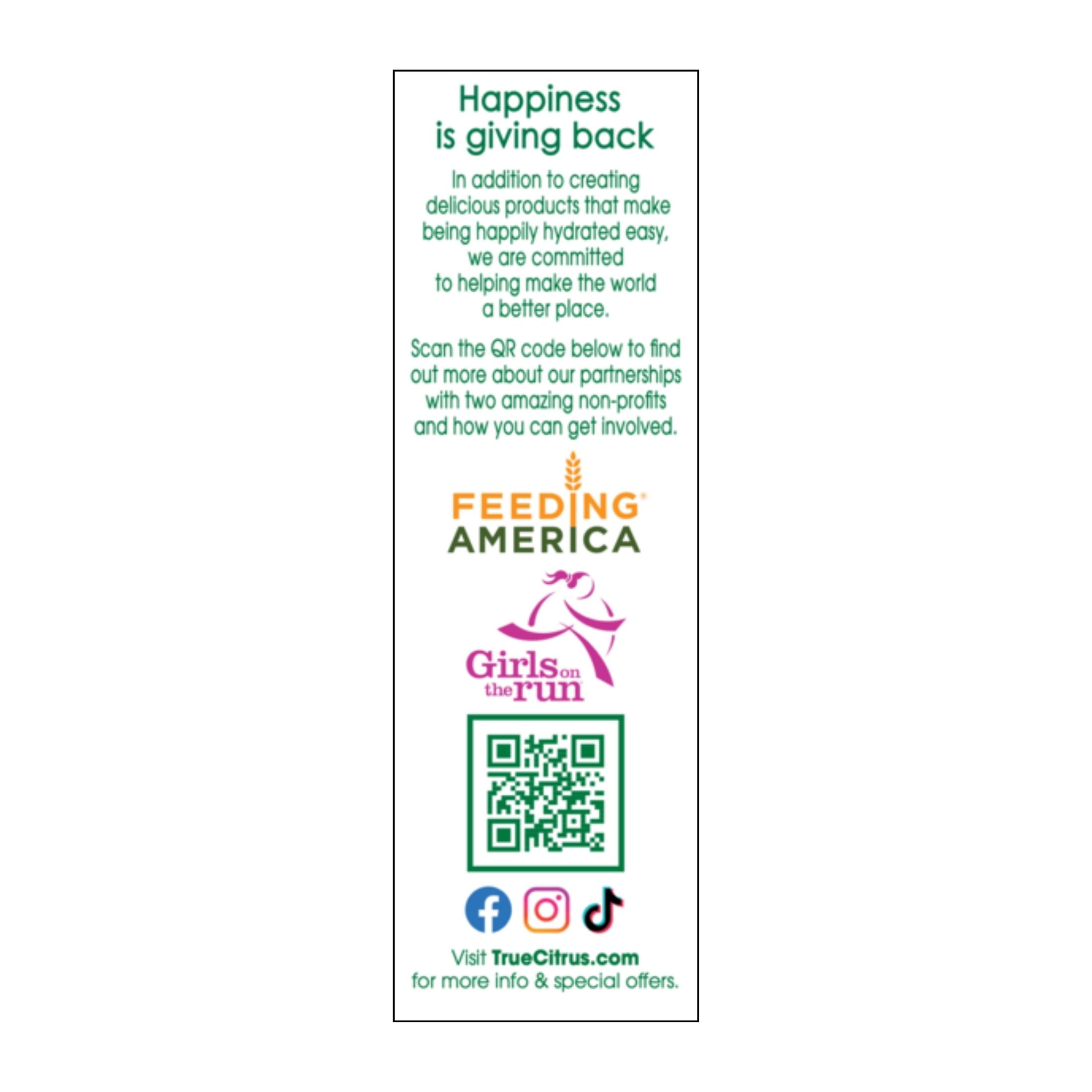 True Lime Crystallized Water Enhancer Powder, 0 Calorie Lime Flavor, 1.41 oz., 50 Count Packets