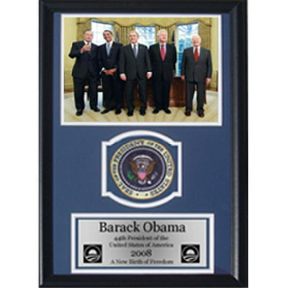 Encore Select Barack Obama Former Presidents 12x18 Patch Frame