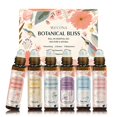 thumbnail image 1 of Set en rollo de aceites esenciales WECONA para aromaterapia, 6 x 10 ml con botellas, 1 of 7