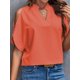 thumbnail image 3 of Blusa HyboMluo Summer Cold Shoulder 2024 para mujer, 3 of 5