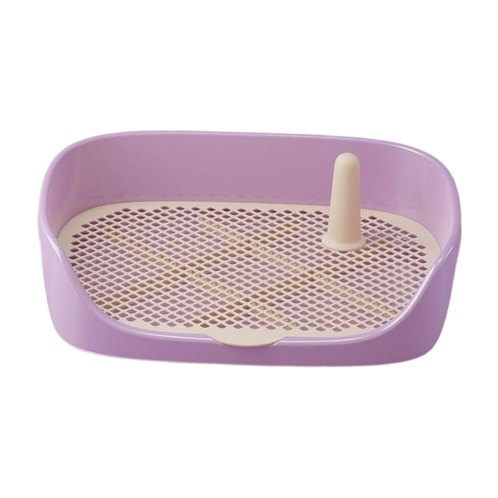 Dog Toilet Training Potty Tray Training Pad Toilet Pee Pad Holder Apartment Loo Pets Supplies Pans Pet Potty Trainer for Other Pets 48x37x13cm