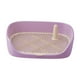 thumbnail image 5 of Bandeja para entrenamiento de baño para perros, almohadilla de entrenamiento para perros, bandeja para arena para inodoro, inodoro, inodoro Púrpura 48x37x13cm, 5 of 9