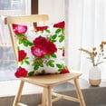 thumbnail image 5 of LALILO Throw Pillow Covers Tropical Foliage Colorful Watercolor Cushion Cover 18" x 18", 2 Pack, 5 of 6