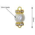 thumbnail image 4 of Enlace de Conectores de Joyería de de Imitación 50pcs, Conector de Diamante para, 4 of 9