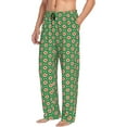 thumbnail image 2 of Fotbe 60s and 70s Style Men's Pajama Pants,Sleepwear Pants,Pj Bottoms Drawstring And Pockets-X-Large, 2 of 9