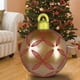 thumbnail image 4 of ¡Ganga del Día!, Bola de decoración navideña de 60 cm, bola inflable navideña para exteriores, bola navideña inflable de PVC, decoraciones para árboles de Navidad Akmoler, 4 of 6