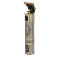 thumbnail image 1 of Hair Removal, Portable Compact One Click Design Engraving LCD Digital Display Hair Clipper Retro Oil Head  For Travel For Home, 1 of 8