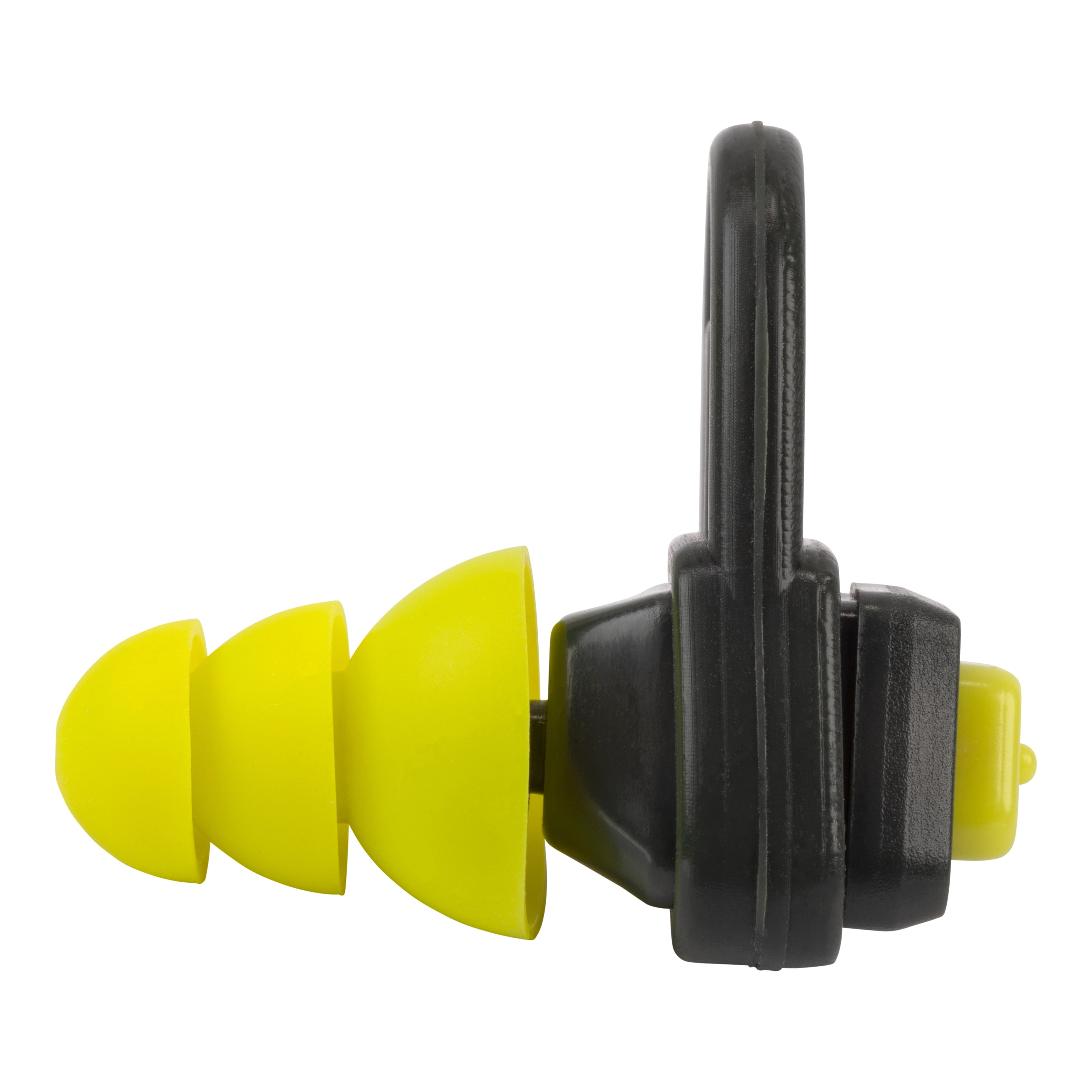 ULTRX™ Shift Adjustable Protection Ear Plugs, Gray, Yellow Silicone, Unisex, Model 4103
