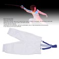 thumbnail image 3 of Material anti -apuñala Pantalones de Esgrima para Niños Babús Engrosado Transpirable Con Diseño Ajustable Para Sable Foil Epee, 3 of 7