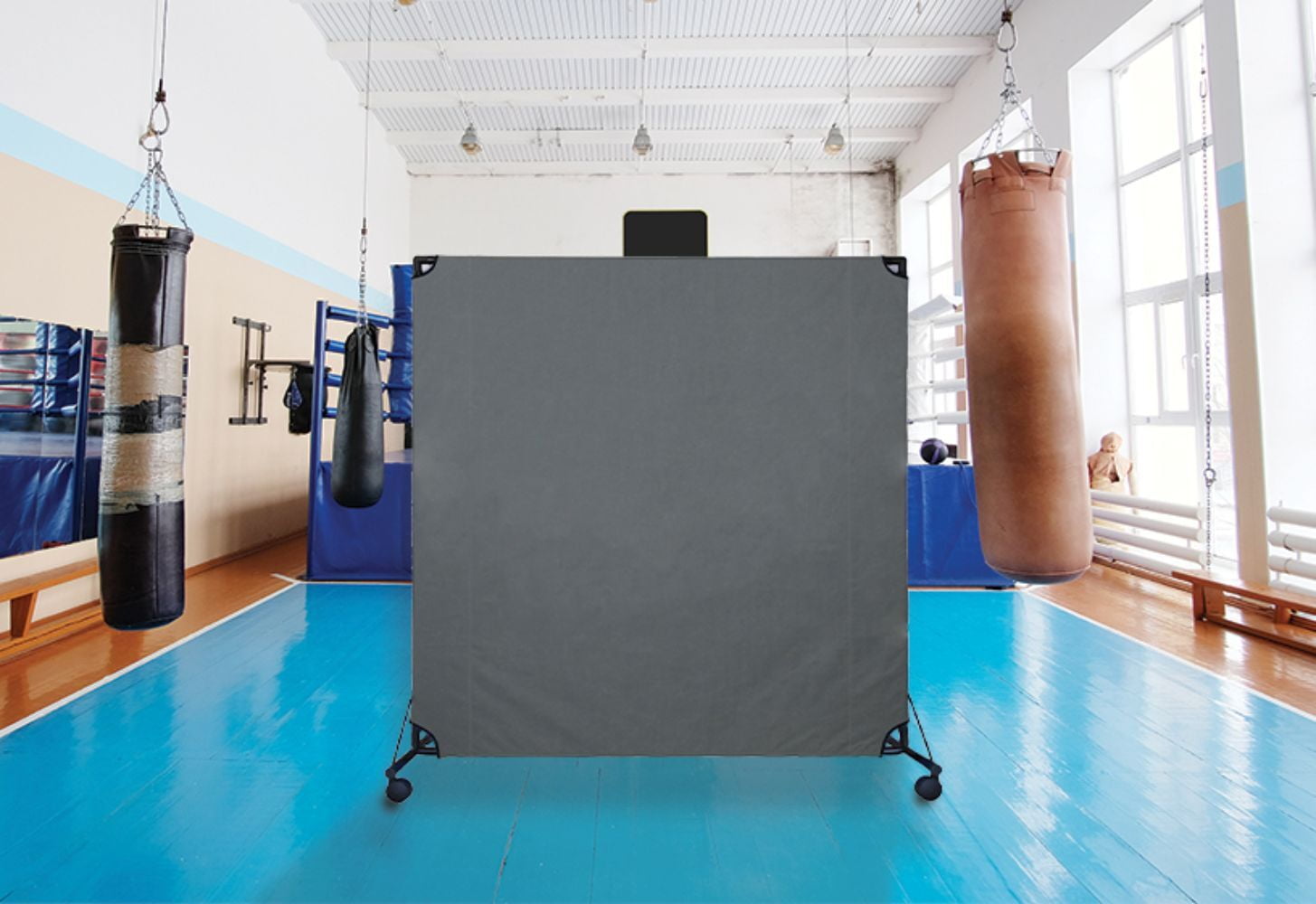 Versare Economical Rolling Partition Divider 6x6 1 Panel VP6