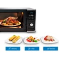 thumbnail image 3 of Horno de Microondas Samsung  1.1 Pies Cúbicos Recubrimiento Cerámico 10 Niveles de energía 1600W MS32F303TAW, 3 of 5