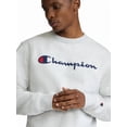 thumbnail image 3 of Champion Men’s Powerblend Graphic Crewneck Sweatshirt, Standard Fit, Midweight Fleece, Sizes S-XXL, 3 of 6