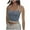 Blue, variant on lmcalzta Going out Tank Tops for Women Casual Slim Fitting Stretchy Camisole Summer Cami Shirts Solid Color