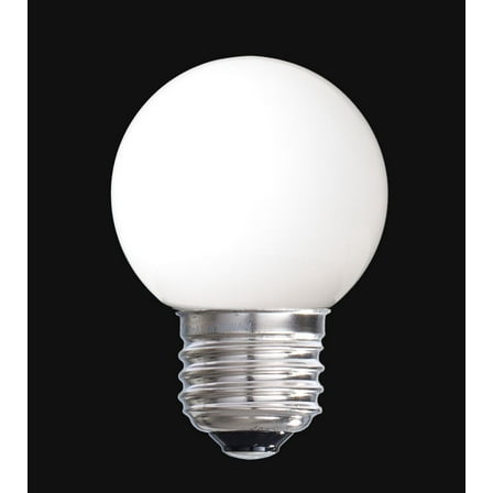 B&P Lamp® E26 Medium Base LED White Globe Bulb