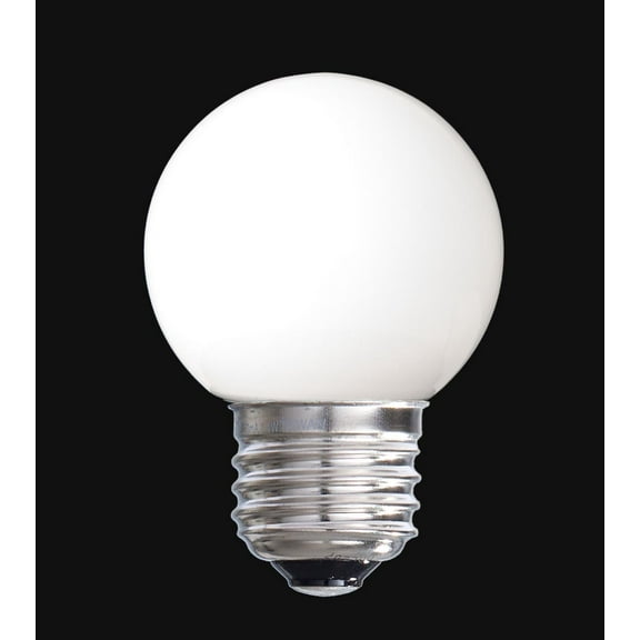 B&P Lamp® E26 Medium Base LED White Globe Bulb