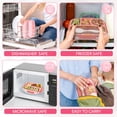 thumbnail image 3 of Bento Box Adult Lunch Box with 4-Compartment Leakproof Lunch Containers Microwave and Dishwasher Safe Bento Box with Spoon, 3 of 7
