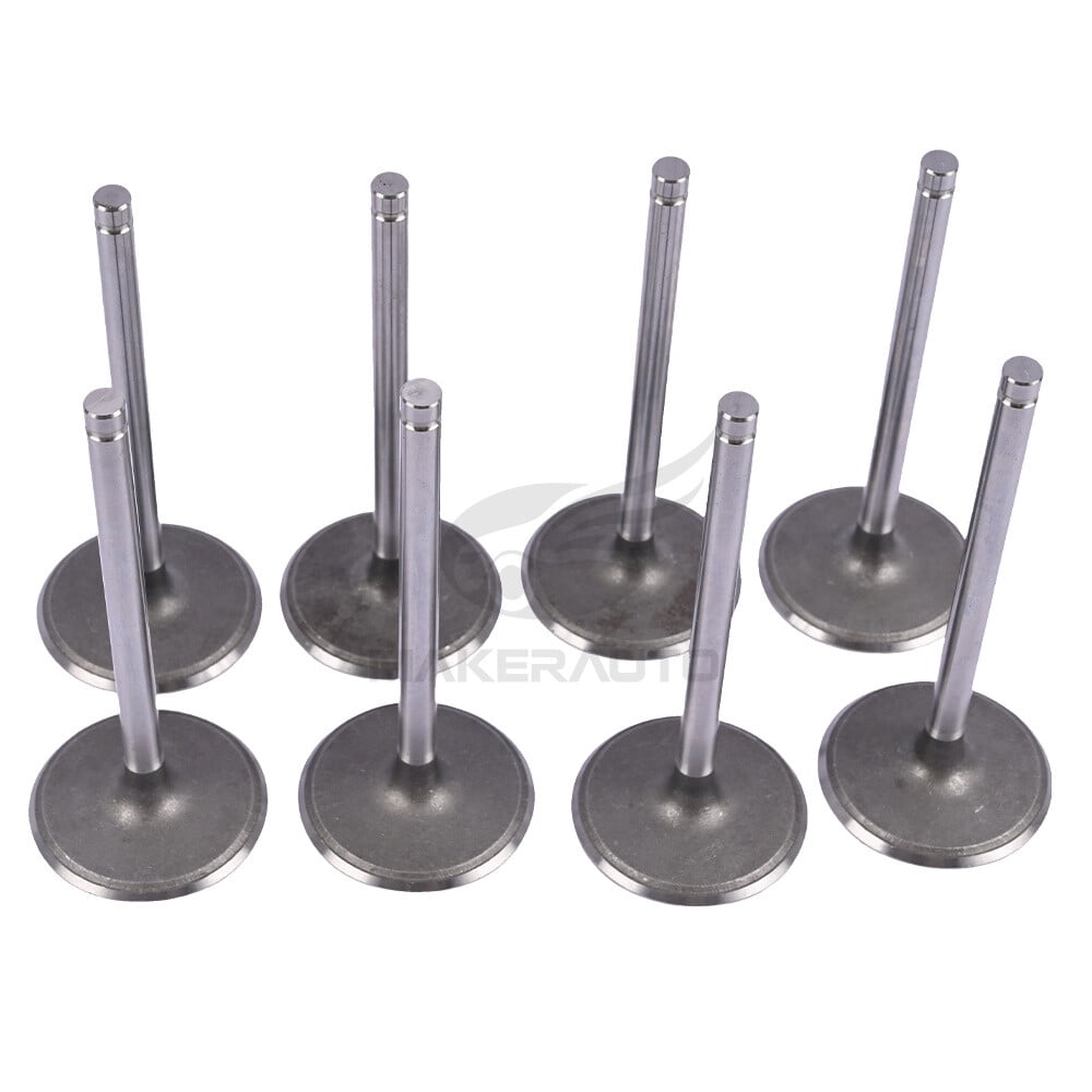 8x Exhaust & 8x Intake Valves fits 2004-2014 Chevrolet GMC Hummer Isuzu 4.8 5.3 6.0 12550458 12563064 8125630640 12550457 12555906 12563063 8125630630