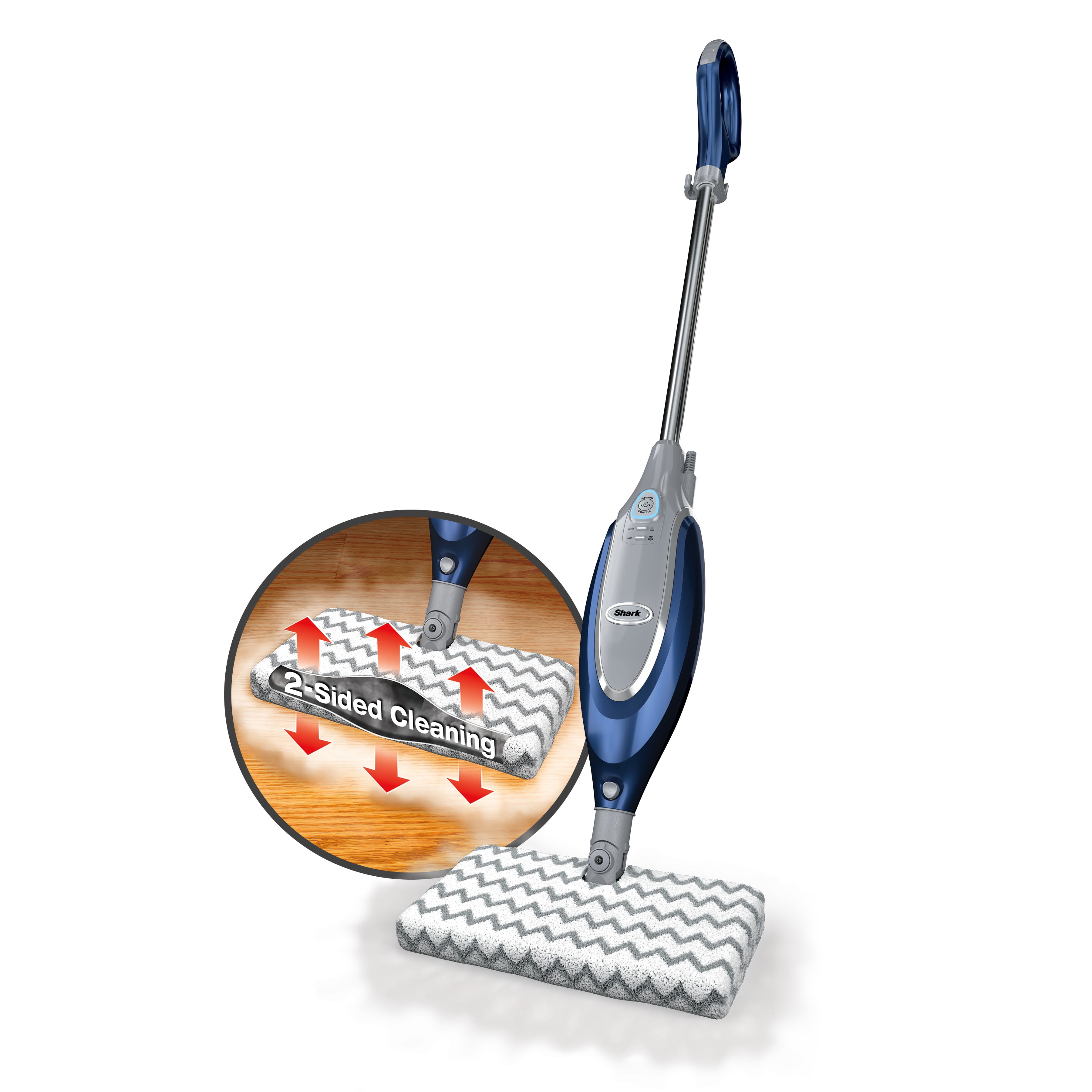 Shark Professional Steam Pocket Mop for Hard Floors, Deep Cleaning, and Sanitization, SE460