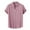 Pink, variant on MRULIC mens shirts Male Casual Summer Top Shirt Hawaii Button Print Shirt Short Sleeve Turn Down Collar Shirt Fashion Shirt Men Shirts Pink + L